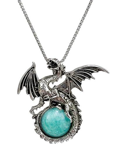 Amazon.com: Eye of the Dragon Necklace : Clothing, Shoes & Jewelry